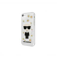 Karl Lagerfeld Ikonik Flower Apple iPhone SE 2022/2020/8/7 tok átlátszó (KLHCI8HFLT) (KLHCI8HFLT)