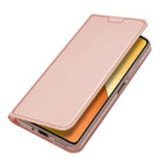 Dux Ducis Skin Pro könyv tok Xiaomi Redmi Note 13 5G, rózsaszín