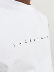 Jack&Jones Férfi trikó JJESTAR Oversize Fit 12249131 White (Méret XXL)