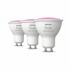 PHILIPS Hue White and Color Ambiance LED fényforrás GU10 4.3W (929001953115) (929001953115)