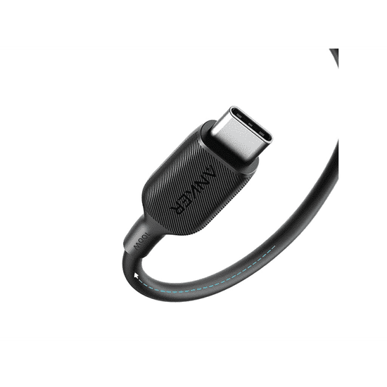 Anker PowerLine III USB-C - USB-C kábel 100W fekete (A8856H11) (A8856H11)