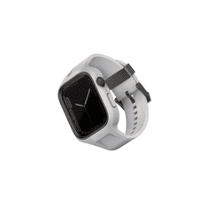 UNIQ Monos Apple Watch 44/45mm hibrid szíj tok szürke (UNIQ-45MM-MONOSGRY) (UNIQ-45MM-MONOSGRY)