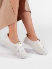 Amiatex Női tornacipő 107844 + Nőin zokni Gatta Calzino Strech, fehér, 38