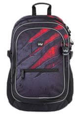 BAAGL 5 SET Core Lava: hátizsák, tolltartó, táska, mappa, pénztárca