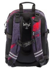 BAAGL 5 SET Core Lava: hátizsák, tolltartó, táska, mappa, pénztárca