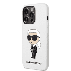 Karl Lagerfeld Apple iPhone 14 Pro Max tok fehér (KLHCP14XSNIKBCH) (KLHCP14XSNIKBCH)