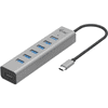 Metal USB 3.2 HUB 7 portos (C31HUBMETAL703) (C31HUBMETAL703)