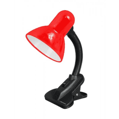 Esperanza Procyon csiptetős lámpa fekete-piros (ELD106R) (ELD106R)
