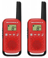 MOTOROLA TALKABOUT T42 PMR adóvevő rádió - piros
