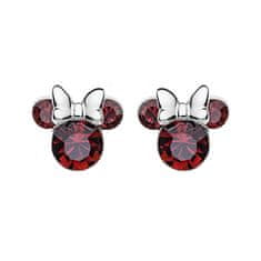 Disney Csillogó ezüst bedugós fülbevaló Minnie Mouse ES00028SJANL.CS