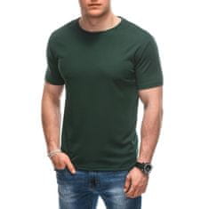 Edoti Férfi egyszínű póló S1930 sötétzöld MDN125240 M