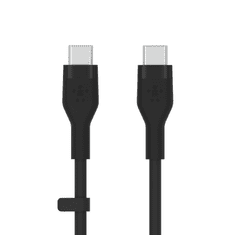 Belkin BOOST CHARGE Flex USB-C - USB-C kábel 3m fekete (CAB009bt3MBK) (CAB009bt3MBK)