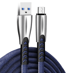 ColorWay USB-A - MicroUSB kábel 1m kék (CW-CBUM011-BL) (CW-CBUM011-BL)