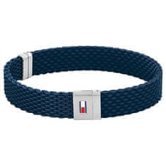 Tommy Hilfiger Kék szilikon férfi karkötő 2790239 (Hossz 19,5 cm)