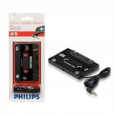 PHILIPS Audiokazettás adapter és jeladó az AUX csatlakozóhoz 3,5 mm