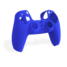 Qware Gaming Silicone Sleeve, PlayStation 5, DualSense, Vízálló, Szilikon, Kék, Kontroller boritás