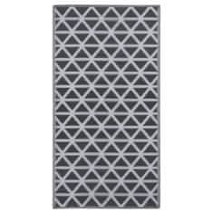 Vidaxl fekete PP kültéri szőnyeg 80 x 150 cm 310416