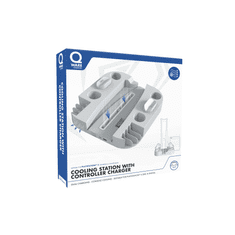 Qware QWPS5-5007, PlayStation 5 Disc Edition & Digital Edition, Konzol hűtőállomás és kontroller töltő