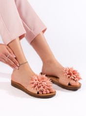 Amiatex Női papucs 107874 + Nőin zokni Gatta Calzino Strech, rózsaszín árnyalat, 41