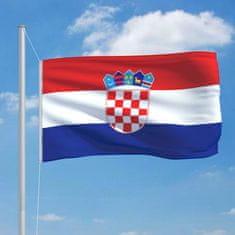 Vidaxl horvát zászló 90 x 150 cm 146051