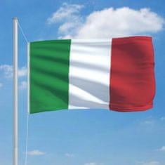 Vidaxl olasz zászló 90 x 150 cm 146050