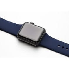 BB-Shop Apple Watch szilikon szíj tengerészkék 1 2 3 4 5 6 7 7 8 9 SE 42 44 45 49 mm