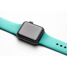 BB-Shop Szilikon szíj az Apple Watch menta 1 2 3 4 5 6 7 8 9 SE 42 44 45 49 mm-es órájához