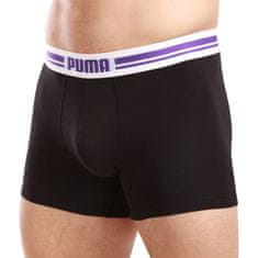Puma 2PACK fekete férfi boxeralsó (701226763 008) - méret XL