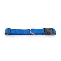 COBBYS PET Állítható textil kutya nyakörv 30-45cm/10mm kék