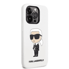 Karl Lagerfeld Apple iPhone 14 Pro Max tok fehér (KLHCP14XSNIKBCH) (KLHCP14XSNIKBCH)