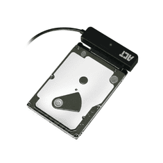 ACT AC1525 USB-C adapter kábel - 2.5" SATA/ SSD tápegység fekete (AC1525)