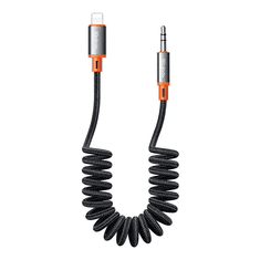 Mcdodo Lightning - Aux mini jack kábel 3.5mm 1.8m fekete (CA-0890) (CA-0890)