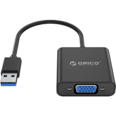 Orico USB-A 3.0 - VGA adapter (ORICO-UTV-BK-BP) (ORICO-UTV-BK-BP)