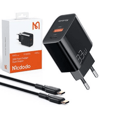 Mcdodo USB-A + USB-C 33W hálózati töltő + USB-C kábel (CH-0922) (CH-0922)