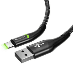 Mcdodo Magnificence USB -A - USB-C kábel 1m fekete (CA-7960) (CA-7960)