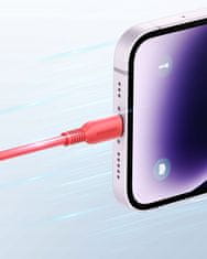 Innostyle Innostyle Jazzy Usb-C Lightning Mfi Gyors Töltőkábel Iphone Kevlár 1M Piros