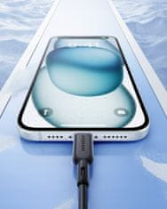 Innostyle Innostyle Ultraflex Usb-C Gyors Töltőkábel Iphone Samsung Qc 4.0 Kevlár 2M Fekete