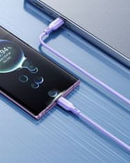 Innostyle Innostyle Ultraflex Usb-C Gyors Töltő Kábel Iphone Samsung Qc 4.0 Kevlár 2M Lila
