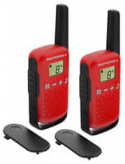MOTOROLA TALKABOUT T42 PMR adóvevő rádió - piros