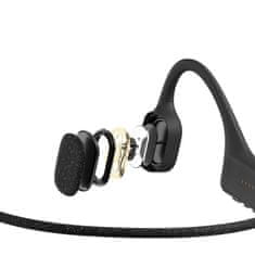 SHOKZ S700BK OpenSwim Vezeték nélküli 2.0 Fejhallgató Fekete