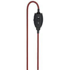 Hama 00139927 HS-USB400 Vezetékes 2.0 Fejhallgató Fekete-piros