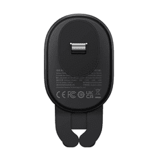 BASEUS Stable Pro vezeték nélküli autós telefontöltő és tartó 15W fekete (SUWX030001) (SUWX030001)