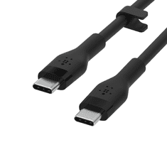 Belkin BOOST CHARGE Flex USB-C - USB-C kábel 3m fekete (CAB009bt3MBK) (CAB009bt3MBK)