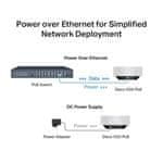 WiFi router TP-Link Deco X50-PoE(3-pack) WiFi 6, 1x 2.5GLAN, 1x GLan PoE-vel, 2.4/ 5GHz AX3000