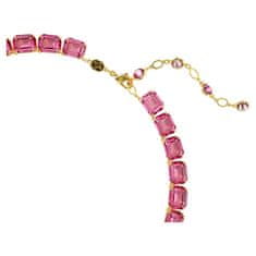 Swarovski Jellegzetes nyaklánc rózsaszín kristályokkal Millenia 5683429