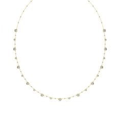 Swarovski Hosszú aranyozott nyaklánc kristályokkal Imber 5680091