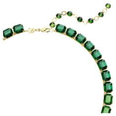 Swarovski Jellegzetes nyaklánc zöld kristályokkal Millenia 5671257