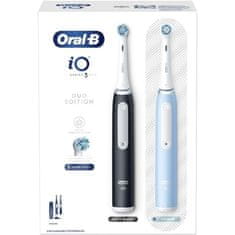 Oral-B iO3 Matt Black/Ice Blue Duo elektromos fogkefe