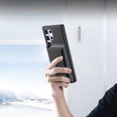 Tech-protect Powercase tok akkumulátorral Samsung Galaxy S24 Ultra 5000mAh, fekete