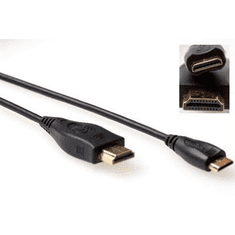 ACT HDMI v1.4 high speed video kábel 1m fekete (AK3671) (AK3671)